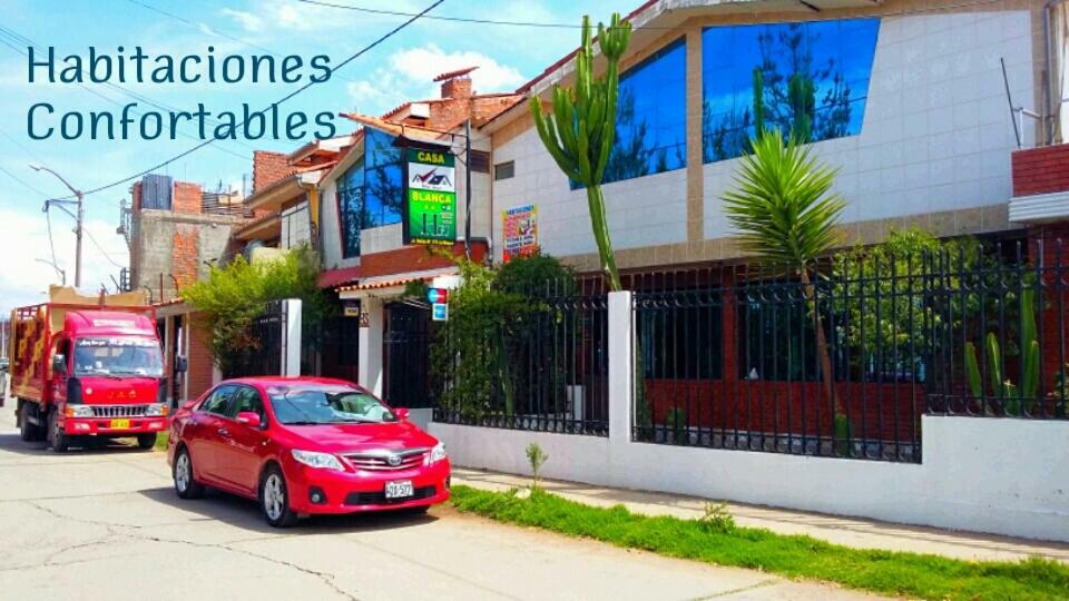 Casa Blanca Hospedaje Huamancaca 外观 照片