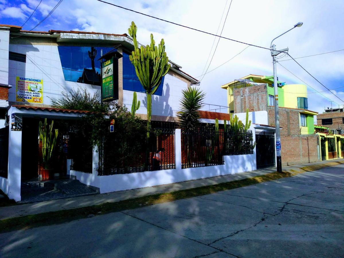 Casa Blanca Hospedaje Huamancaca 外观 照片