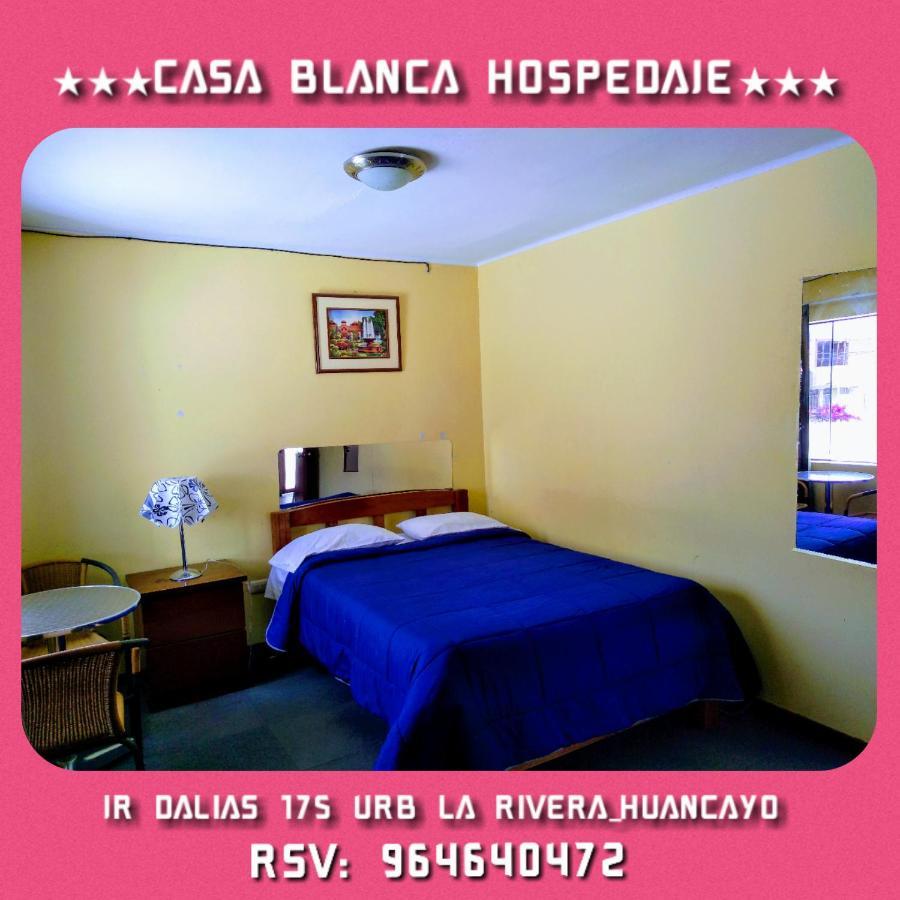 Casa Blanca Hospedaje Huamancaca 外观 照片